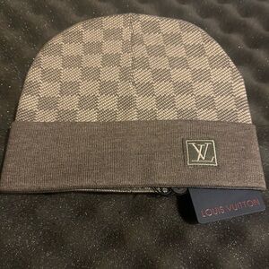 Louis Vuitton Vibrant Grey Knit Beanie